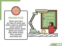 Prioritise your work
