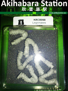 Vibro Katanas, Legionaries Legs, Cyber Samurai Backpacks y Cyber Samurai Heads (review) [Kromlech].