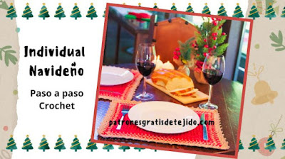 plato-de-sitio-crochet-con-colores-de-navidad