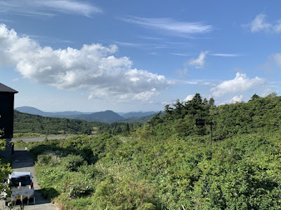 栗駒山荘付近の景色