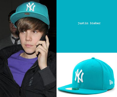 justin bieber new era hat. justin bieber new york yankees