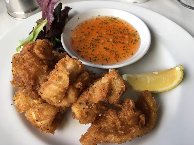 Calamari with sweet chilli