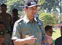 Anggota Komisi III DPR Achmad Dimyati Natakusumah ditahan