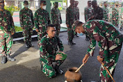   Inilah Pesan Letkol Kav. Adi Priatna Saat Menyambut Personel Kodim 1415 Selayar Usai Tugas Di Papua