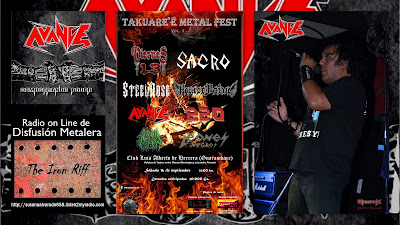 AVANCE - Takuare´e Metal fest - 16 Sep 2017 https://www.facebook.com/avanceheavymetalpy/