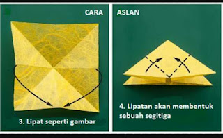 Cara Membuat Origami Kupu Kupu Dari Kertas Lipat Dengan Mudah