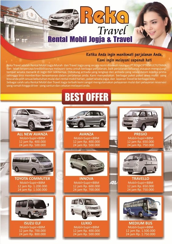 Contoh Brosur Iklan Rental Mobil yang Bagus untuk Promosi 