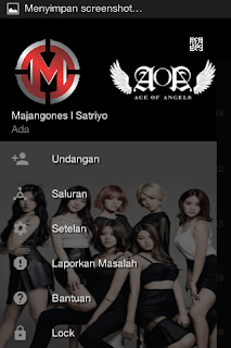 BBM MOD Tema Ace Of Angels (AOA) v3.0.0.18 Apk Terbaru