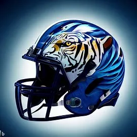 Memphis Tigers Concept Football Helmets