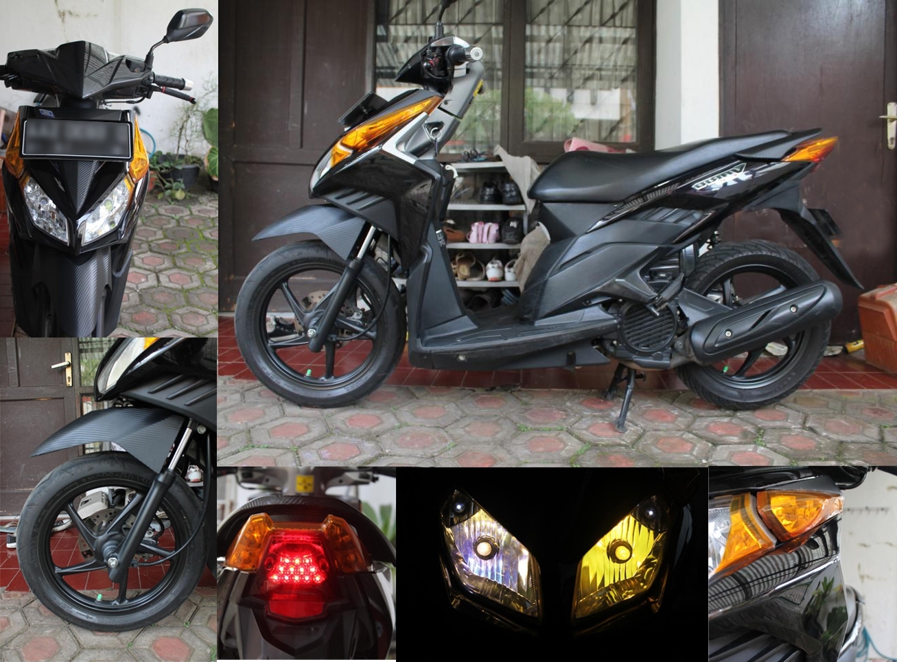 80 Modifikasi Motor Vario 125 Untuk Touring Terbaru Oneng Motomania