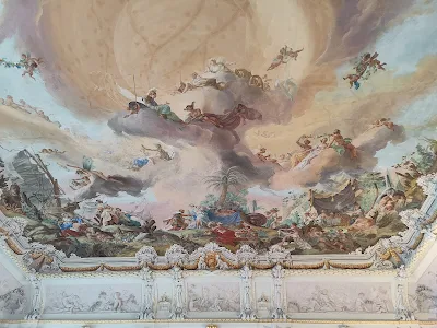Schlossanlage Schleißheim新宮殿の天井画