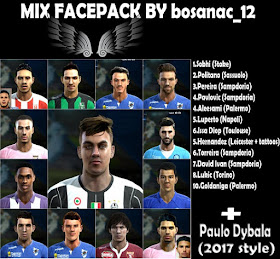 PES 2013 Mix Facepack by bosanac_12 