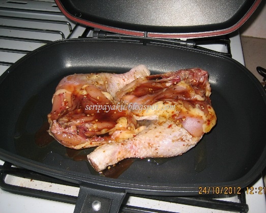 My Kuali: Ayam goreng madu dlm pemanggang ajaib