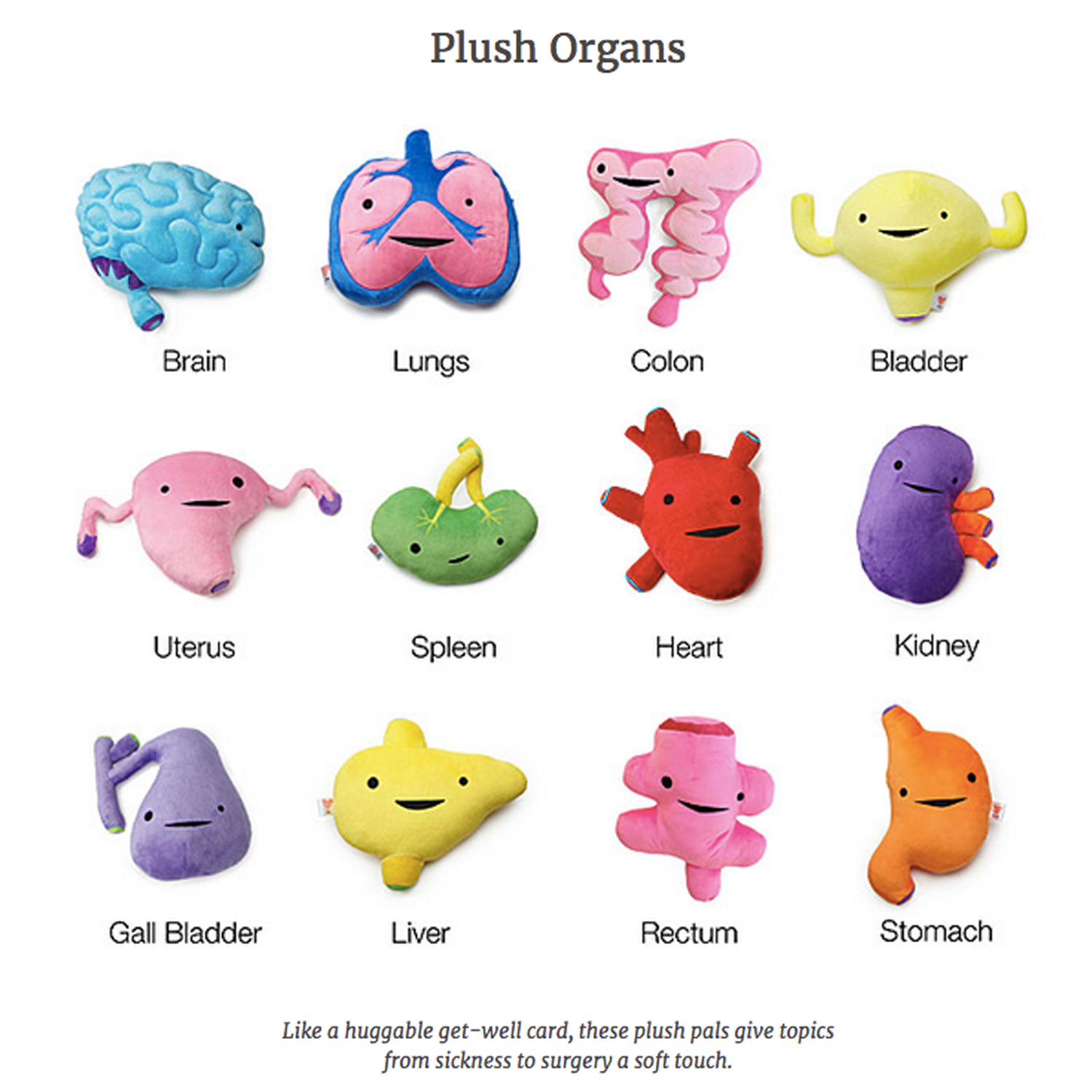 Organs Plush Animal