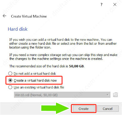 create virtual harddisk virtual machine virtualbox