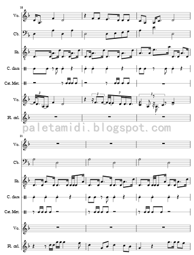 Partitura de Novecientas Millas 4