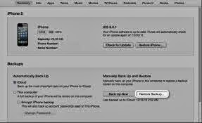 how to backup your iphone to itunes