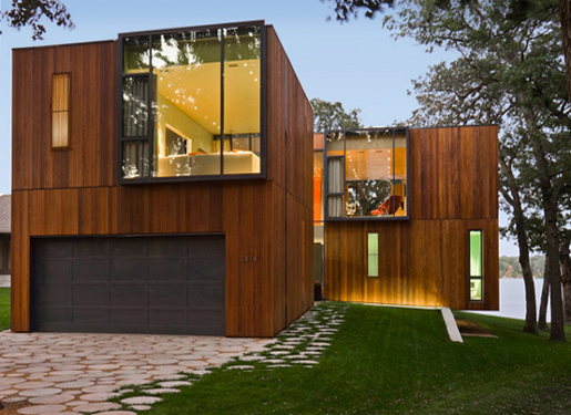 Modern Wood House Design