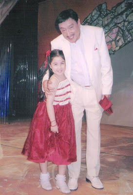Angeli Gonzales and tatay Dolphy