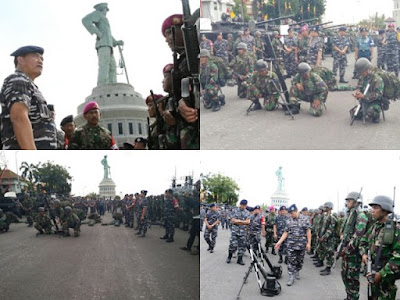 Wuih .. Mantap KASAL Langsung Pimpin Apel Gelar Kesiapan Latihan Armada Jaya - Commando