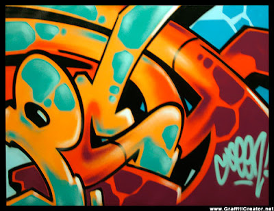 graffiti bubble letters