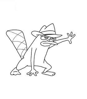 Phineas  Ferb Coloring on Phineas And Ferb Coloring Pages
