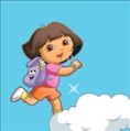 Dora Jumping on the Sky