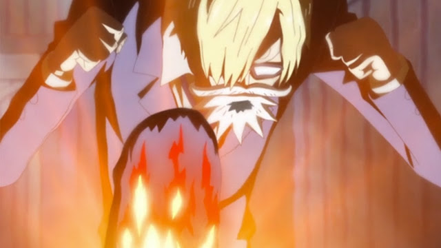 Sanji gets angry