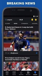 تحميل theScore: Live Sports News, Scores, Stats & Videos v19.5.0