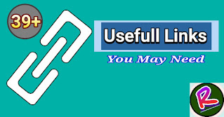 Forty useful websites (with links) just for you