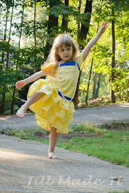 Jill Made It:  My Little Girl Dancing in Her New Dress