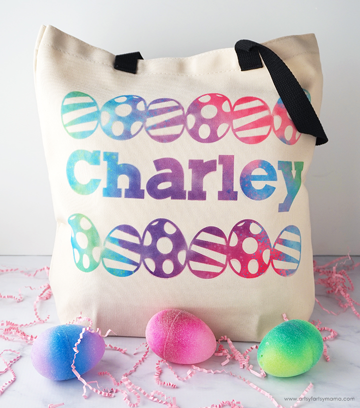 Personalized Easter Tote Bag