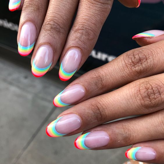 rainbow tips