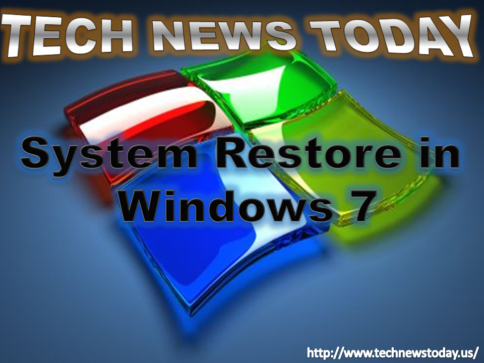 System Restore in Windows 7