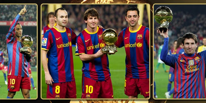 Peraih Ballon d'Or Paling Banyak