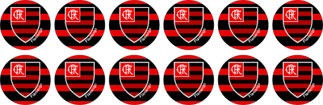 GULIVER ESCUDO BOTÃO ARTE BOTÃO GULIVER FLAMENGO