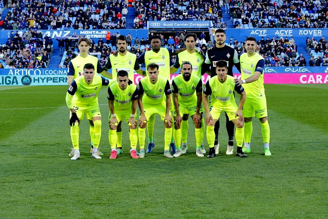 📸S. D. AMOREBIETA 📆3 marzo 2024 ⬆️Félix Garreta, Erik Morán, Kwasi Sibo, Xabi Etxeita, Pablo Cuñat Campos, Iker Unzueta. ⬇️Jon Morcillo, Josué Dorrio, Álvaro Núñez, Ryan Edwards, Unai Bustinza. REAL ZARAGOZA 0 🆚 S. D. AMOREBIETA 1 Domingo 03/03/2024, 18:30 horas. Campeonato de Liga de 2ª División, jornada 29. Zaragoza, estadio de La Romareda: 21.235 espectadores. GOLES: ⚽0-1: 90+7’, Jon Morcillo.