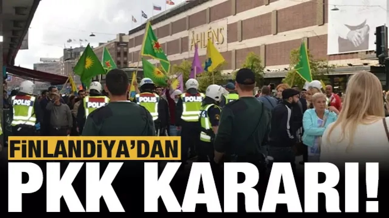 Finlandiya'dan PKK'ya Darbe