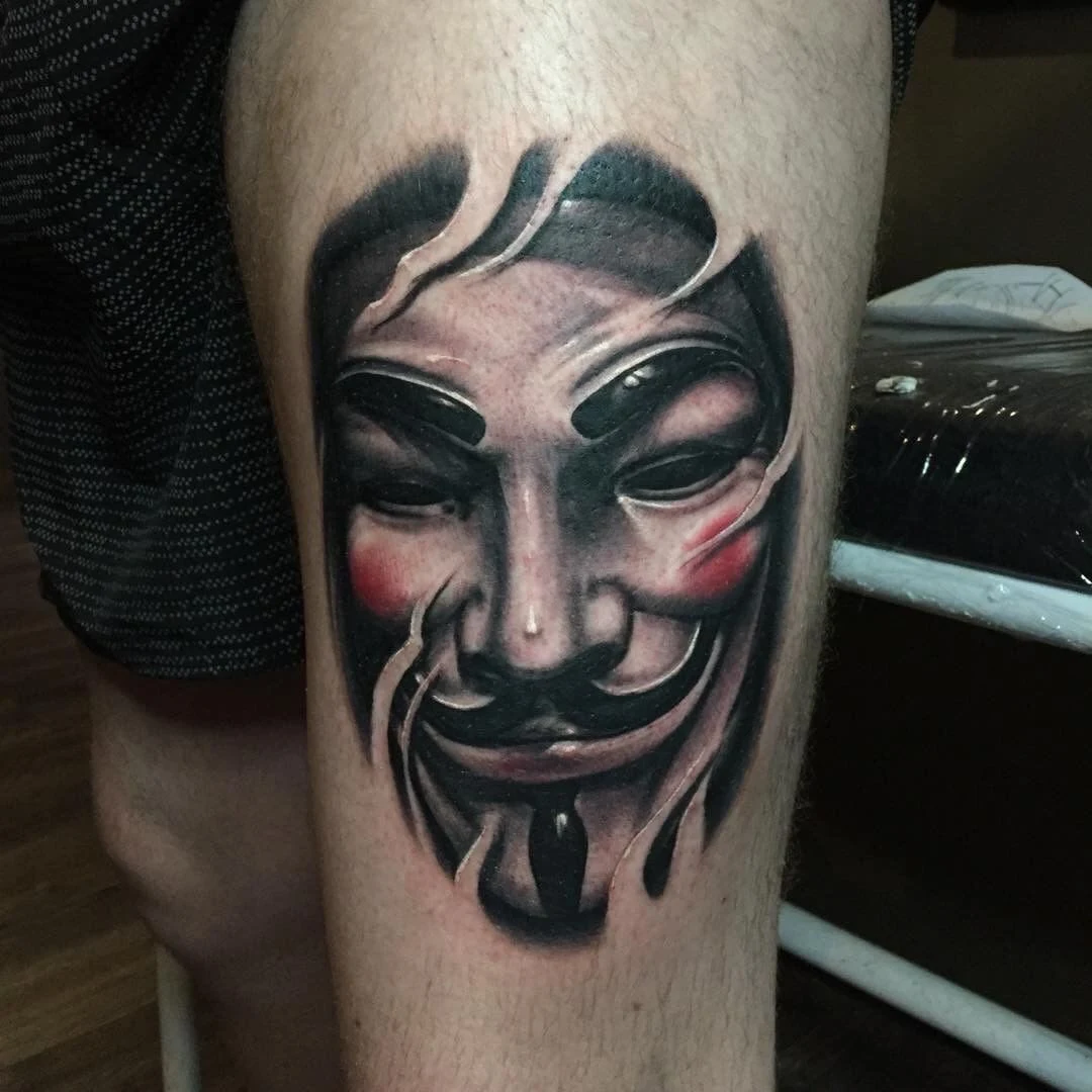 Tatuajes V de Vendetta