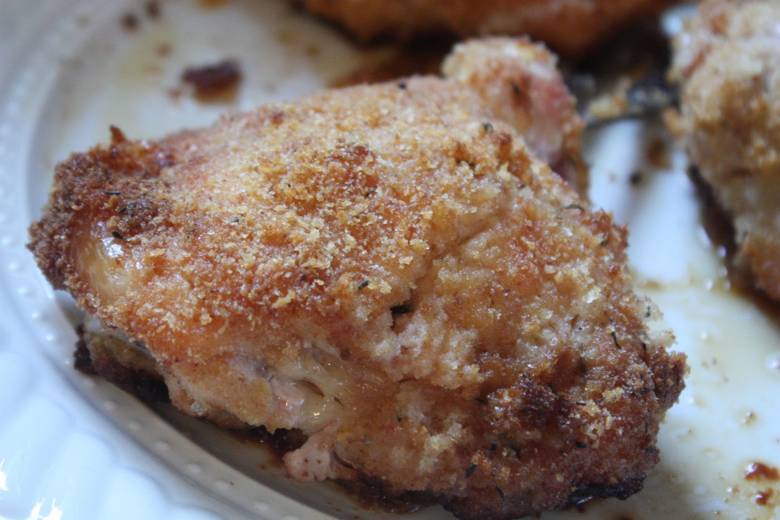 Fried chicken Chicken oven Oven breaded  easy Breaded