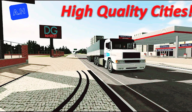 شرح وتنزيل لعبة محاكاة قيادة الشاحنات الثقيلة مجاناً لهواتف الأندرويد Download Heavy Truck Simulator for Android