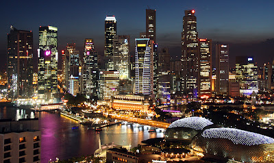 Singapore City Skyline