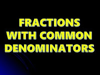 https://www.teacherspayteachers.com/Product/Fractions-with-Common-Denominators-1195821