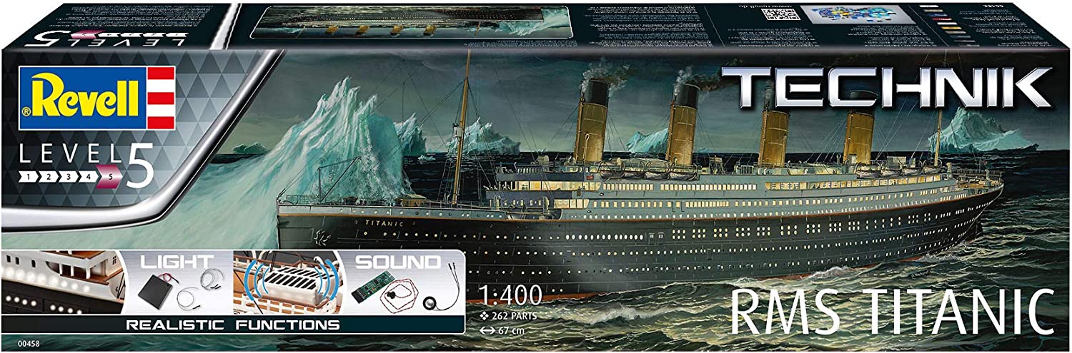 REV00458-Maquette To Assemble And for Painting – TITANIC-1/400-REVELL