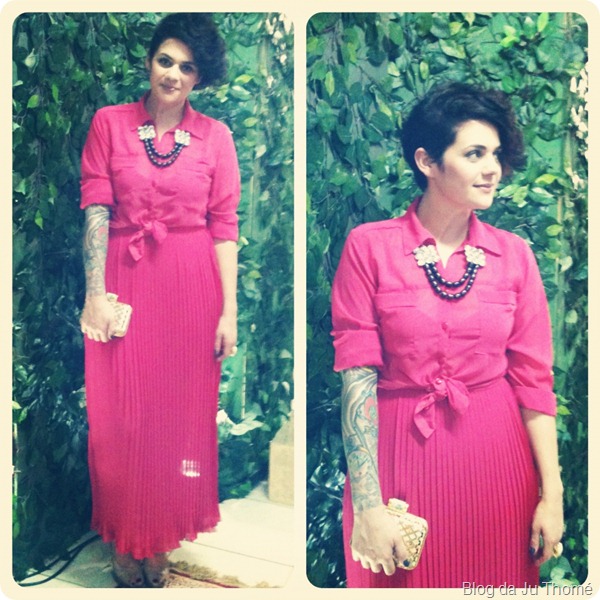 look pink neon