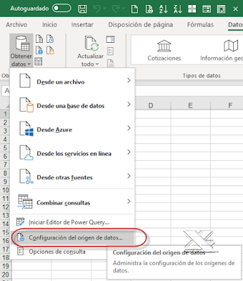 Conectar Power Query con OneDrive