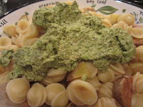 Raw Asparagus Pesto Pasta