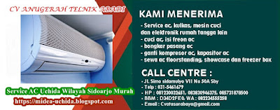 Service AC Uchida Wilayah Sidoarjo Murah