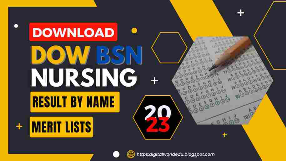 dow BSN Nursing result