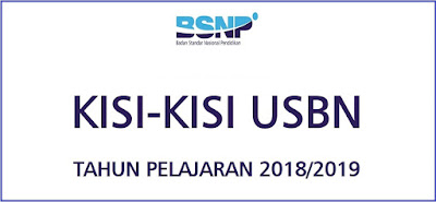 Kisi Kisi USBN SD 2019